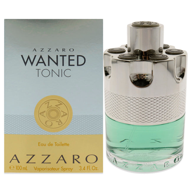Wanted Tonic Eau De Toilette Spray for Men by Azzaro 3.4 oz. Click to open in modal
