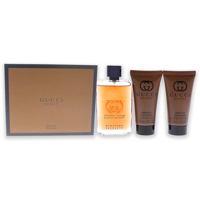 Gucci Guilty by Gucci 3 Pc Gift Set – Fragrance Market