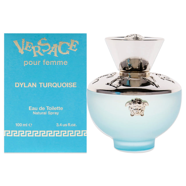 Dylan Turquoise Eau de Toilette Spray for Women by Versace 1.7 oz. Click to open in modal