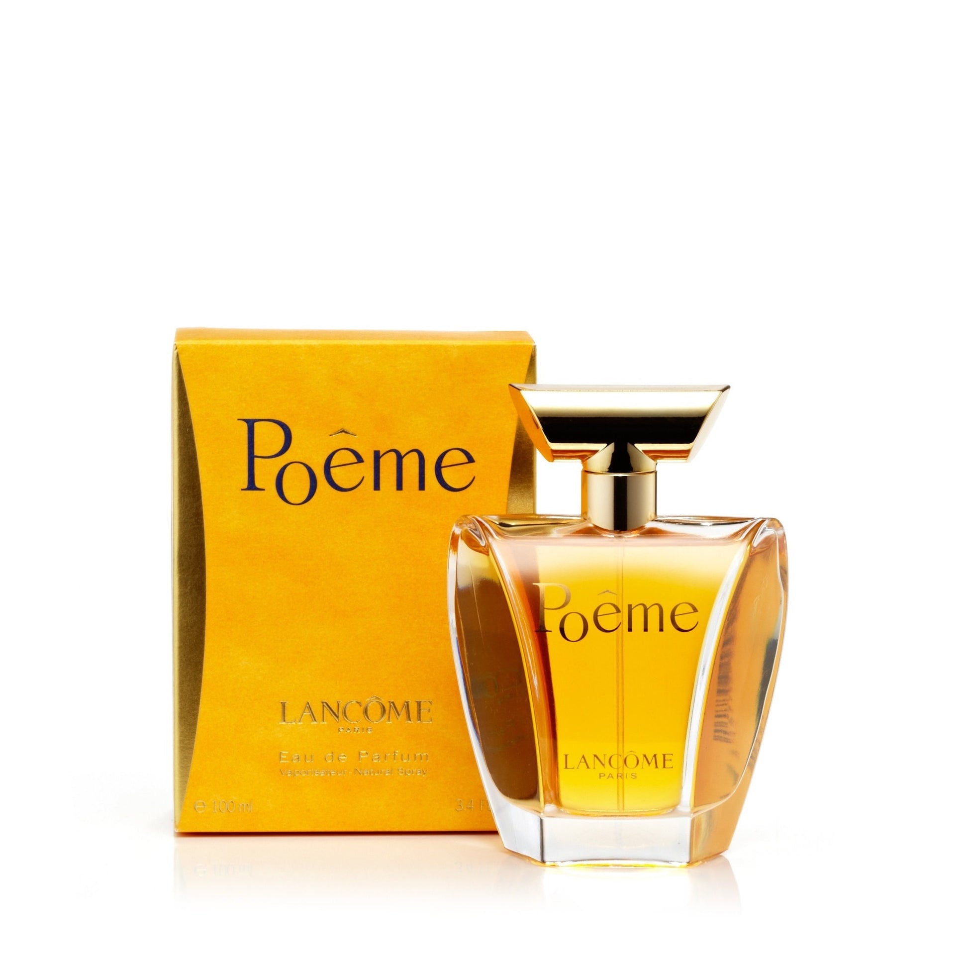 Lancome Poeme Eau de Parfum Womens Spray 3.4 oz. with box Click to open in modal
