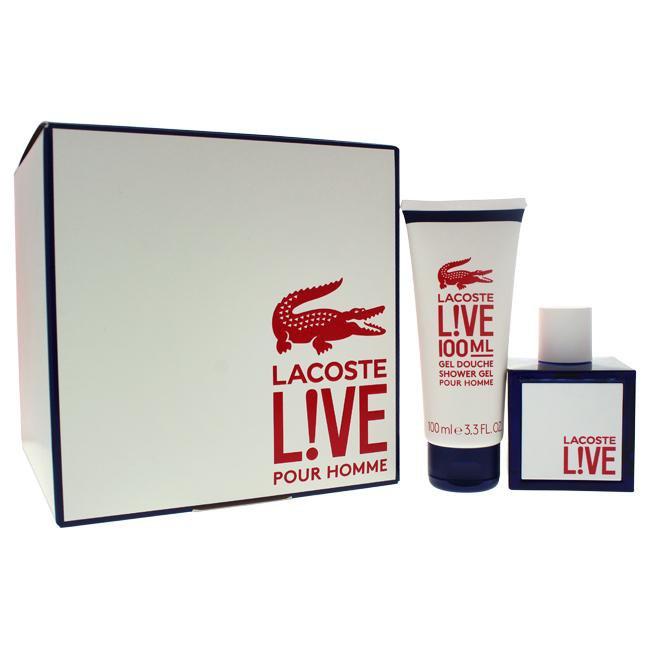Lacoste Live by Lacoste for Men - 2 Pc Gift Set 3.3oz EDT – Fragrance Market