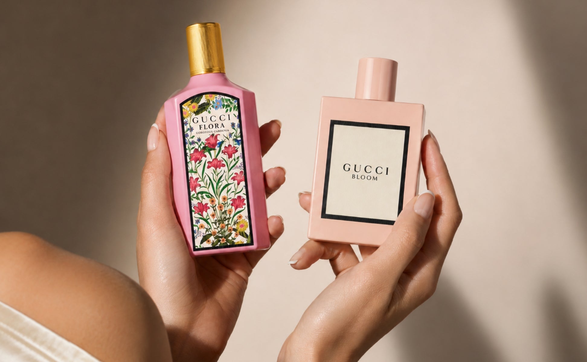 Gucci Bloom Eau de Parfum vs. Gucci Flora Gorgeous Gardenia Eau de Parfum