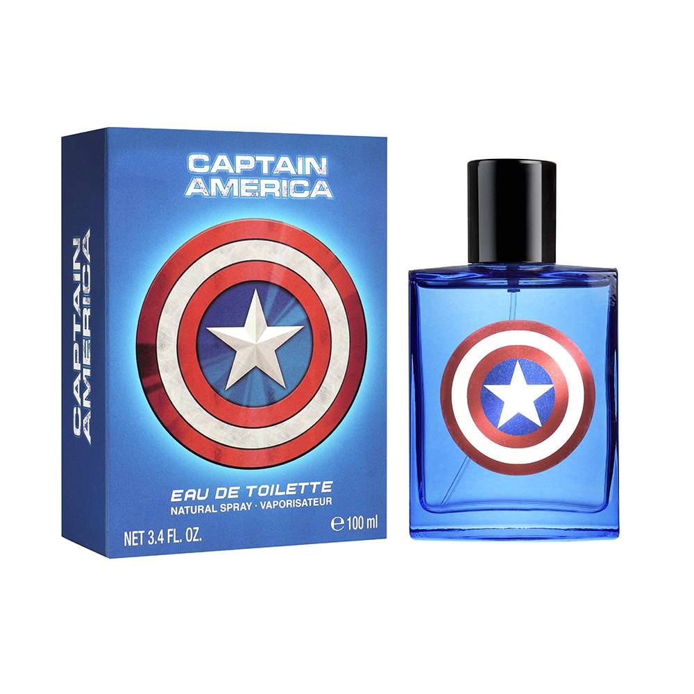 Captain America Eau de Toilette Spray for Boys by Marvel Click to open in modal