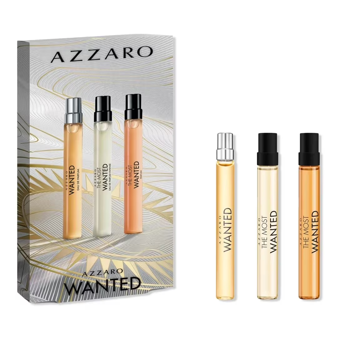 Wanted 3-Piece Mini Gift Set with Most Wanted Intense, Most Wanted Parfum, Wanted Eau de Parfum Click to open in modal