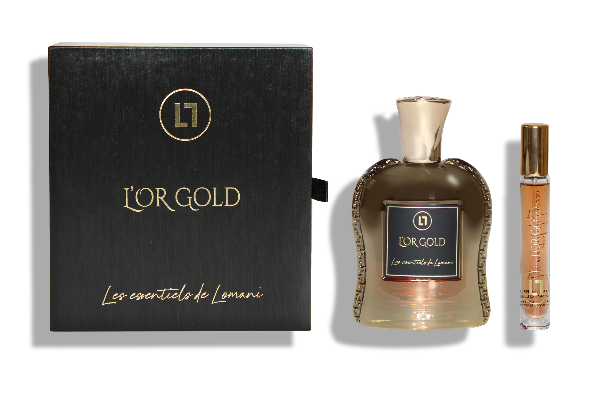 L'or Gold Perfume Set Unisex Click to open in modal