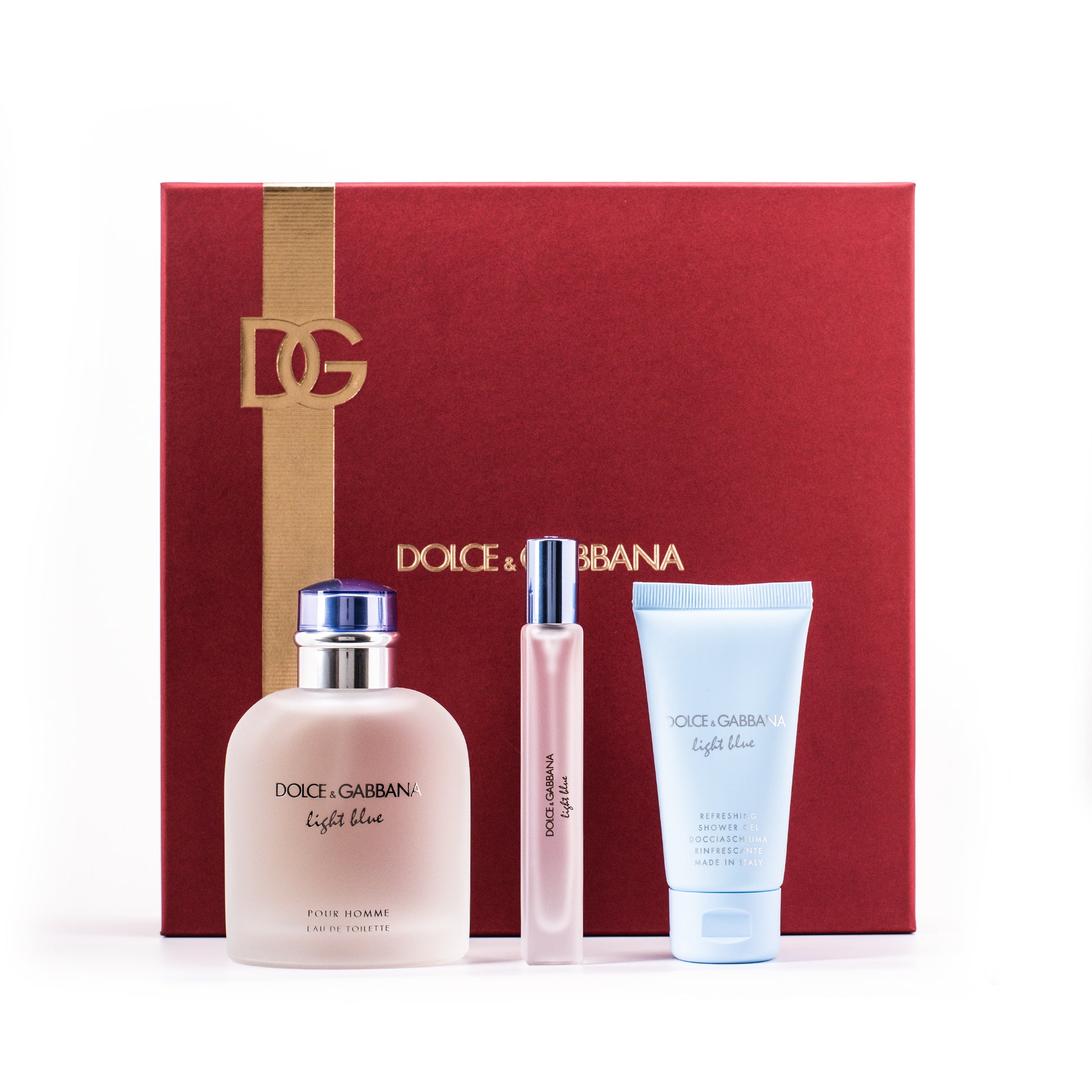 Light Blue Perfume Set For Men Click to open in modal