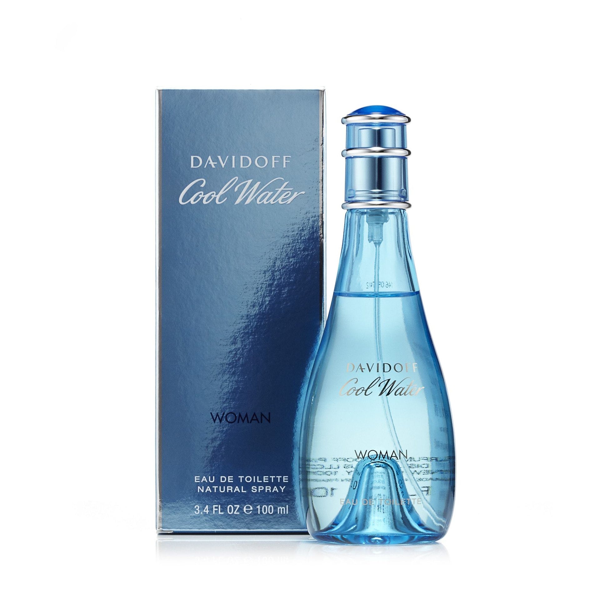 Cool Water For Women By Davidoff Eau De Toilette Spray 3.4 oz. Click to open in modal