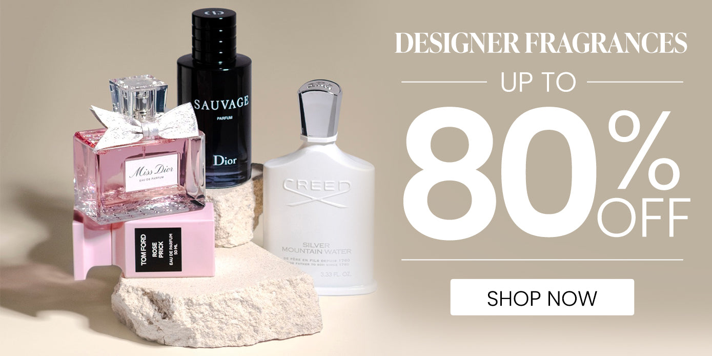 Designer Fragrances Up to 80% Off Shop Now