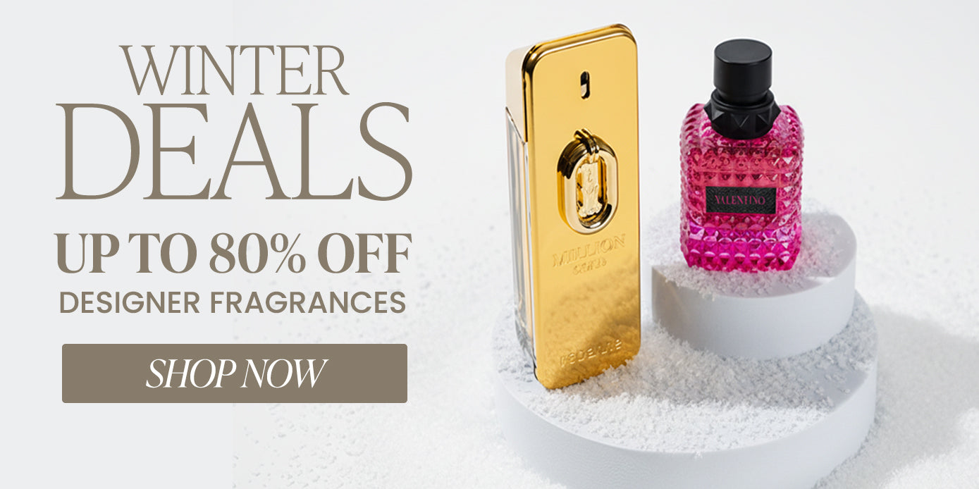 Winter Deals Up to 80% Off Designer Fragrances Shop Now