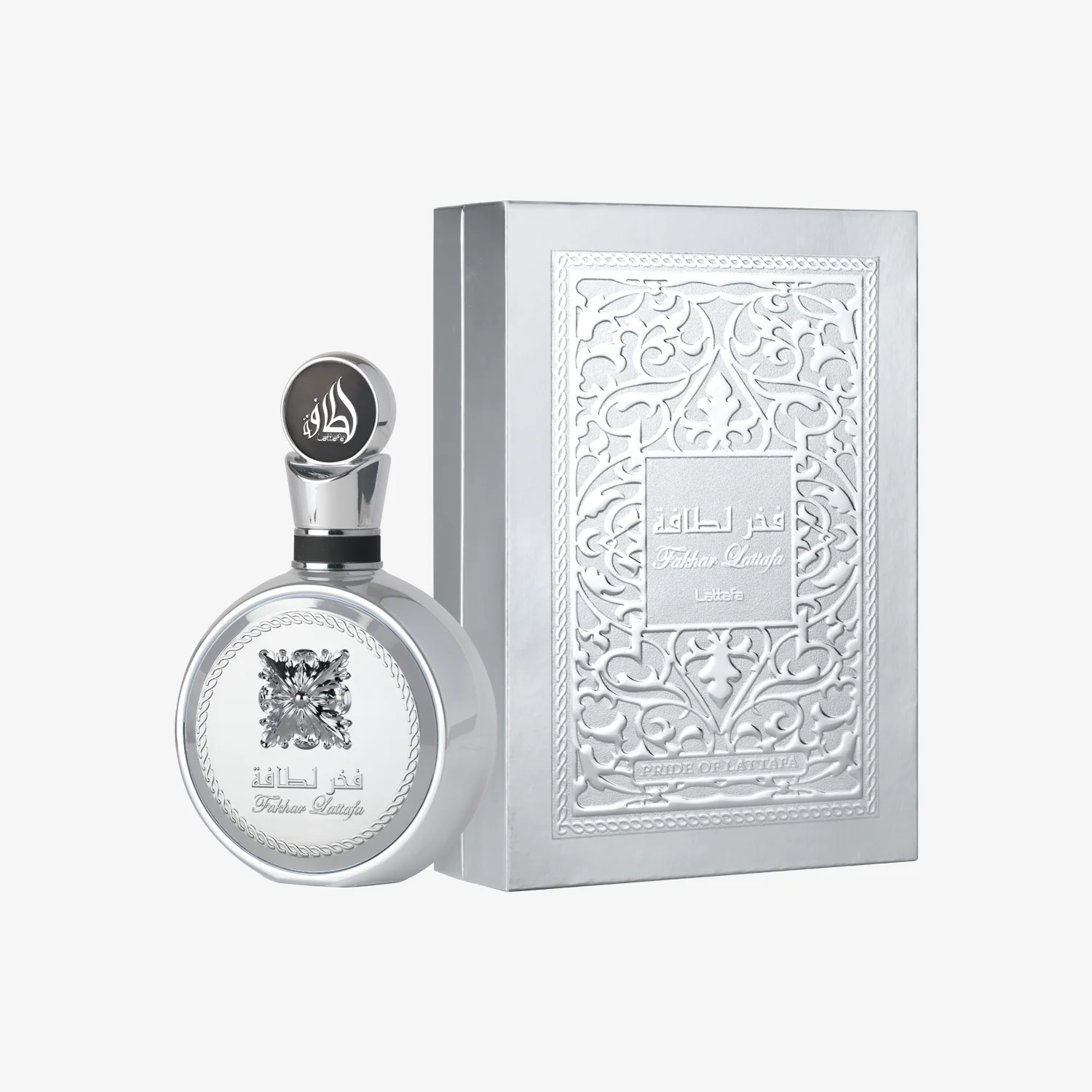 Fakhar Platin Eau de Parfum 3.4 oz. with box Click to open in modal