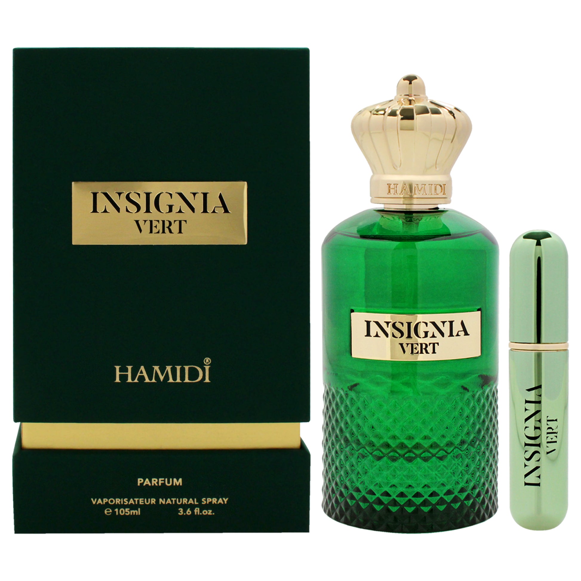 Insignia Vert Parfum 3.6 oz. Click to open in modal