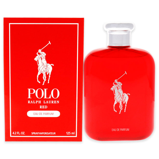Polo Red Eau De Parfum Spray for Men by Ralph Lauren 2.5 oz. Click to open in modal