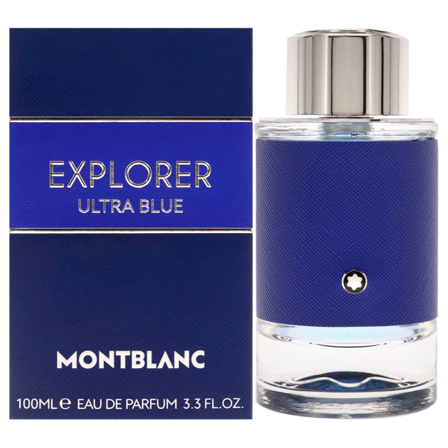Explorer Ultra Blue Eau De Parfum Spray for Men by Mont Banc 3.3 oz. Click to open in modal