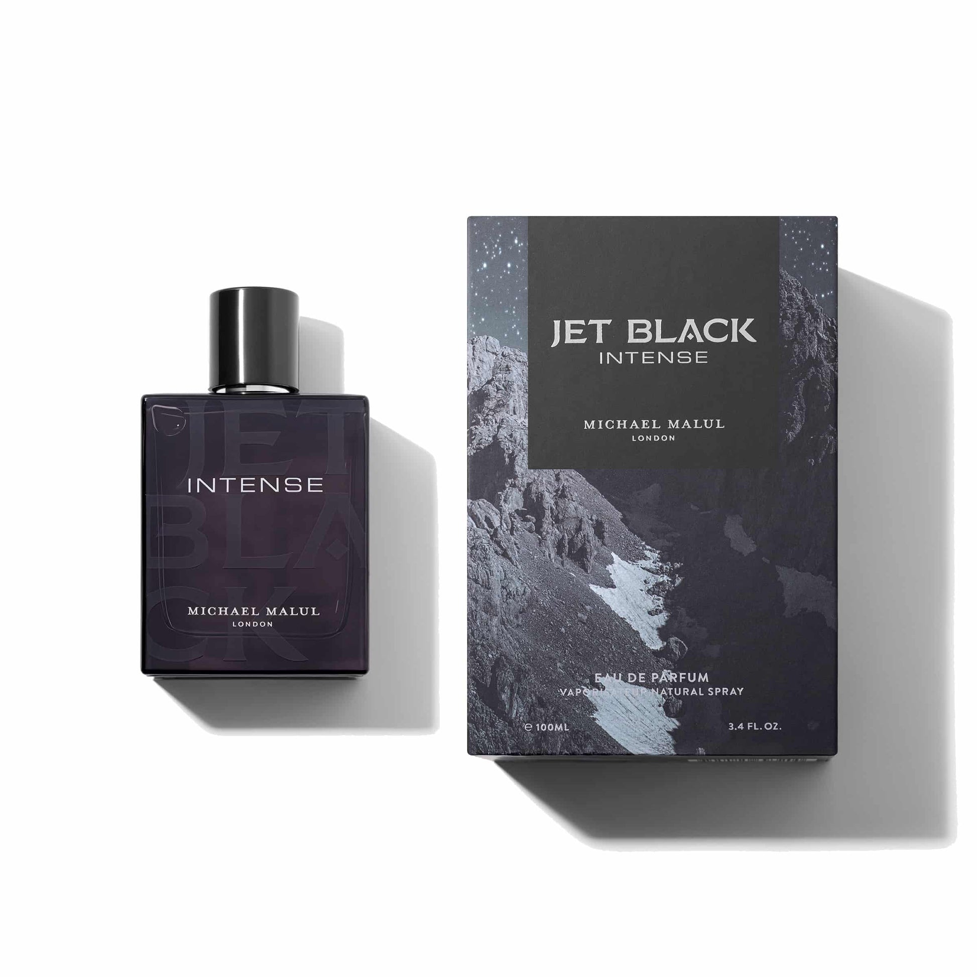 Jet Black Intense Eau De Parfum Spray For Men By Michael Malul Click to open in modal