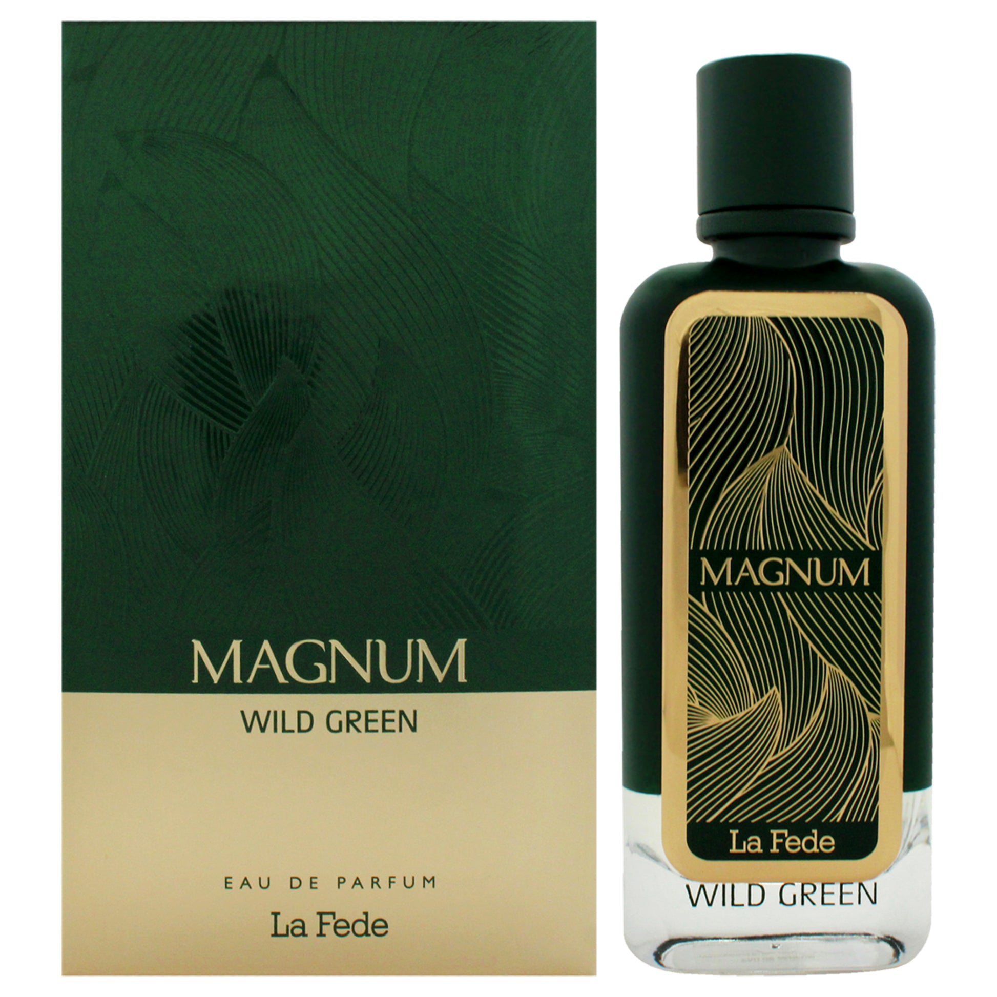 La Fede Magnum Wild Green Eau de Parfum 3.4 oz. Click to open in modal