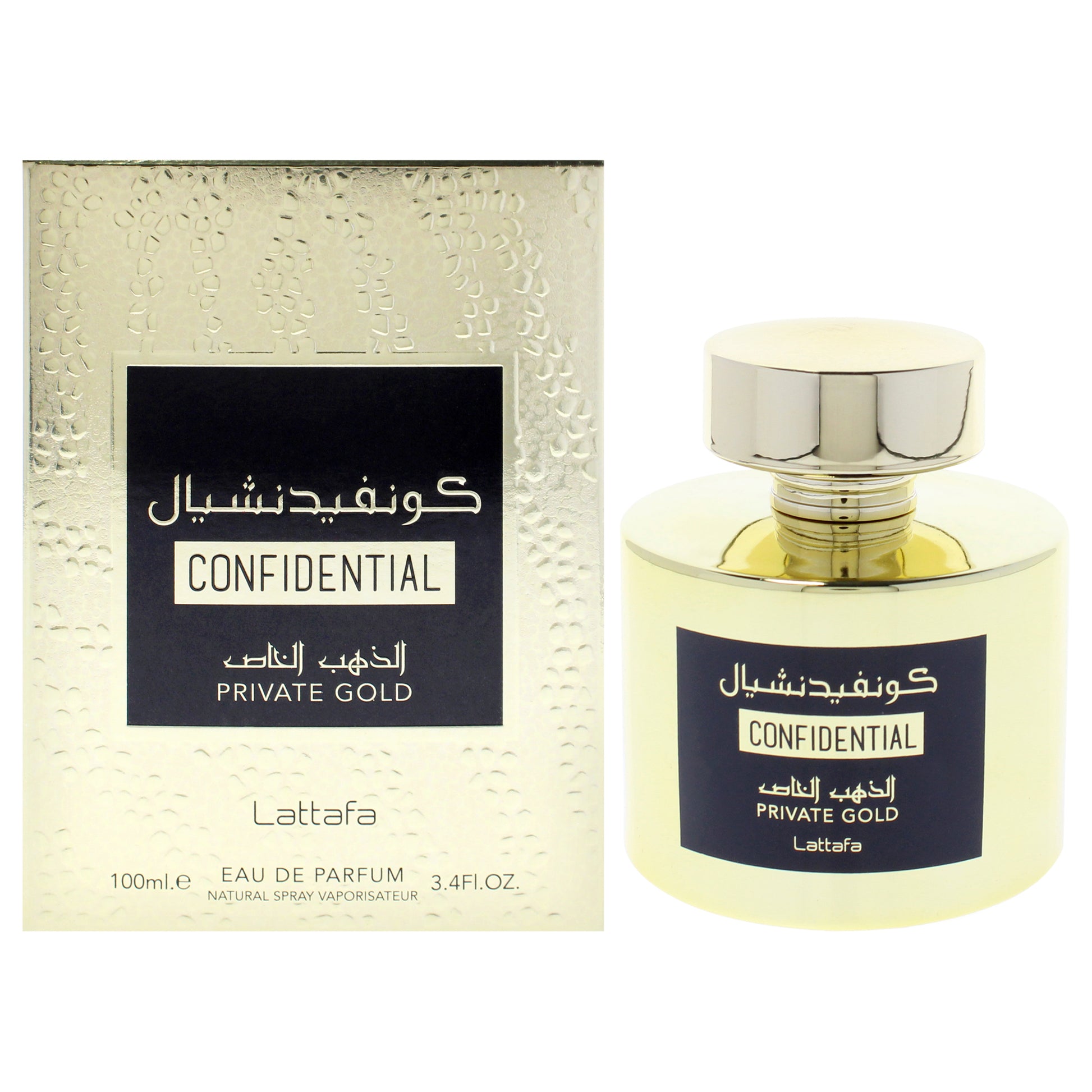 Confidential Private Gold Eau de Parfum 3.4 oz. Click to open in modal