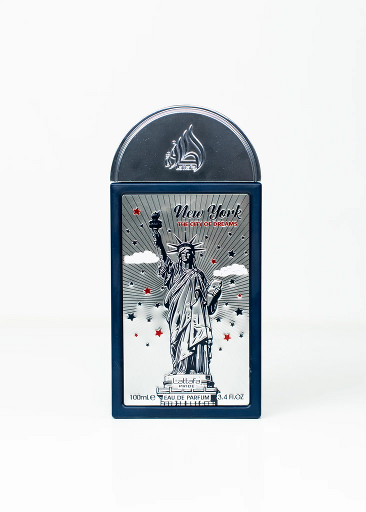 Pride New York The City of Dreams Eau de Parfum 3.4 oz. slider image, Click to open in model