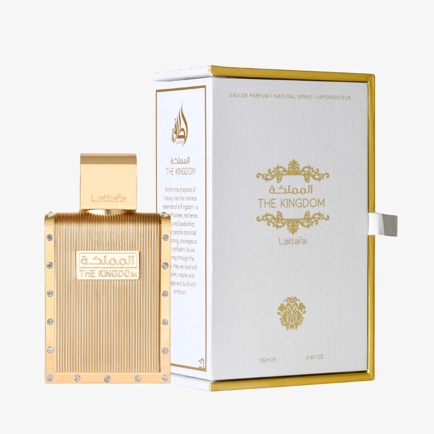 The Kingdom Eau de Parfum 3.4 oz. with box Click to open in modal
