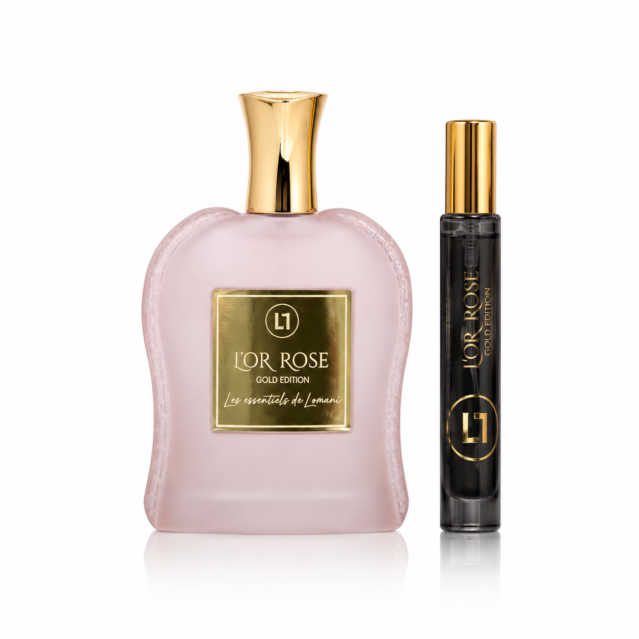 Les Essentiels de Lomani L'or Rose Gold Edition Gift Set Click to open in modal