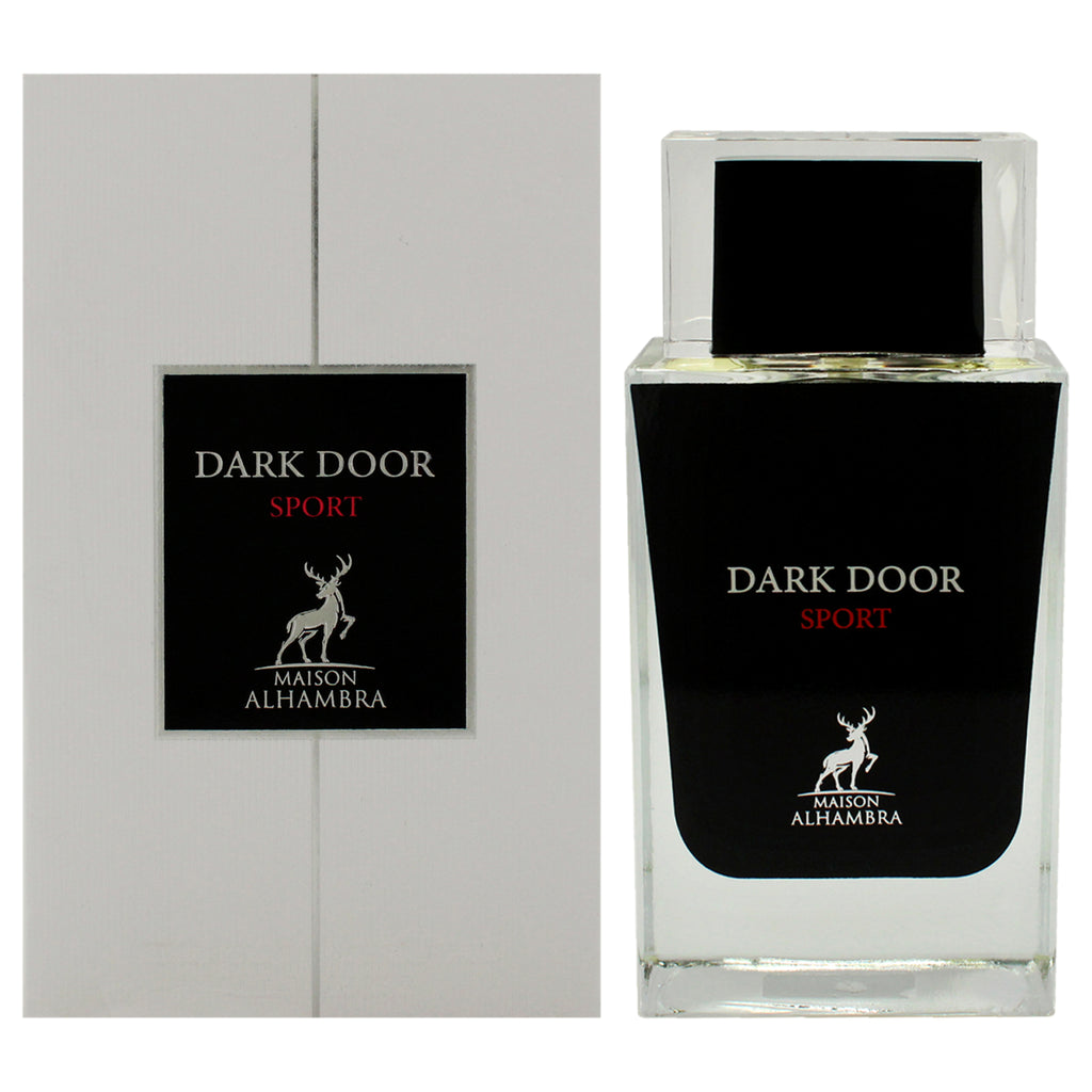 Dark Door Sport Eau de Parfum 3.4 oz. slider image, Click to open in model