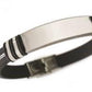 Men’s Rubber And Stainless Steel Bracelet