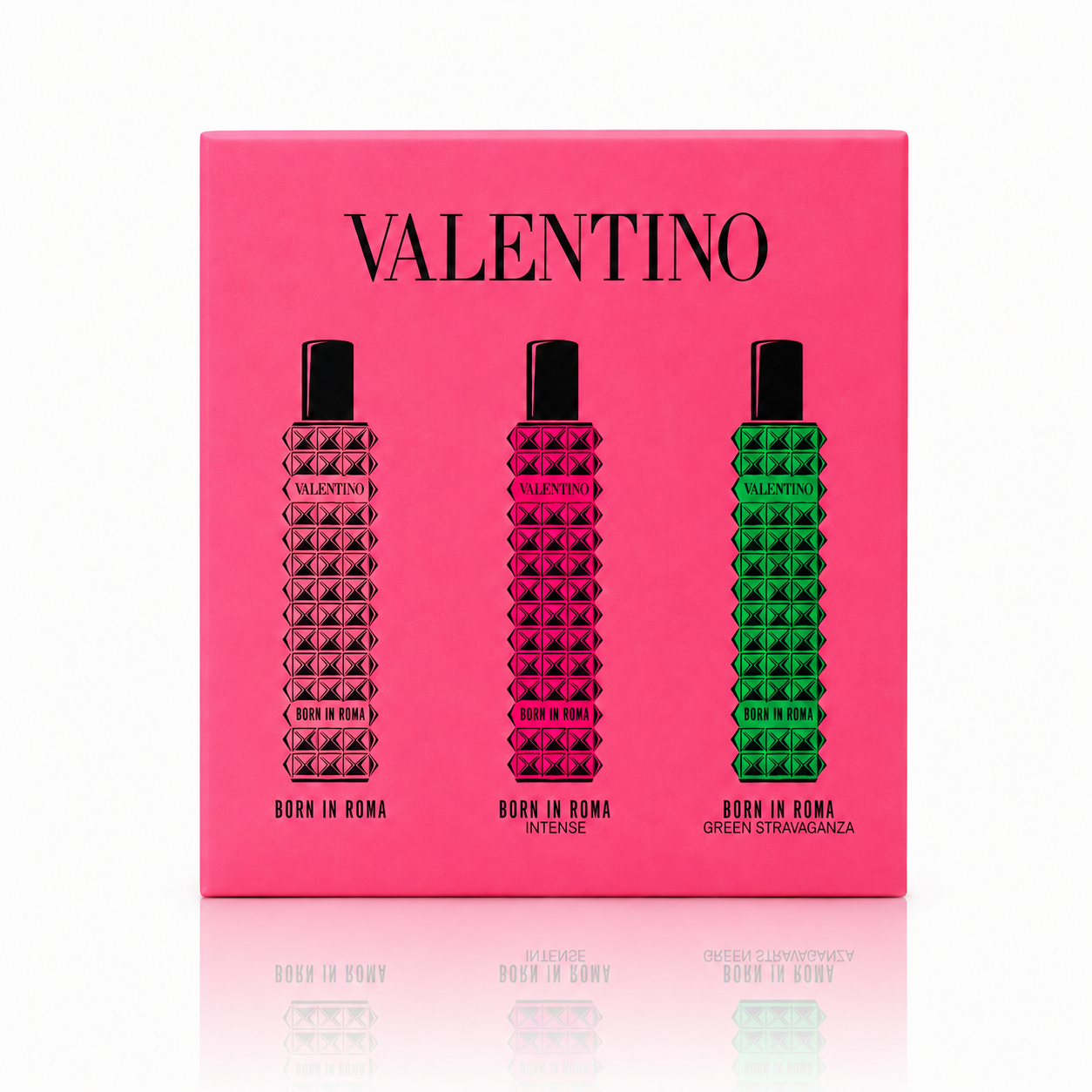 Donna Born in Roma 3-Piece Discovery Gift Set with Donna Born in Roma, Donna Born in Roma Intense, and Donna Born in Roma Green Stravaganza Click to open in modal