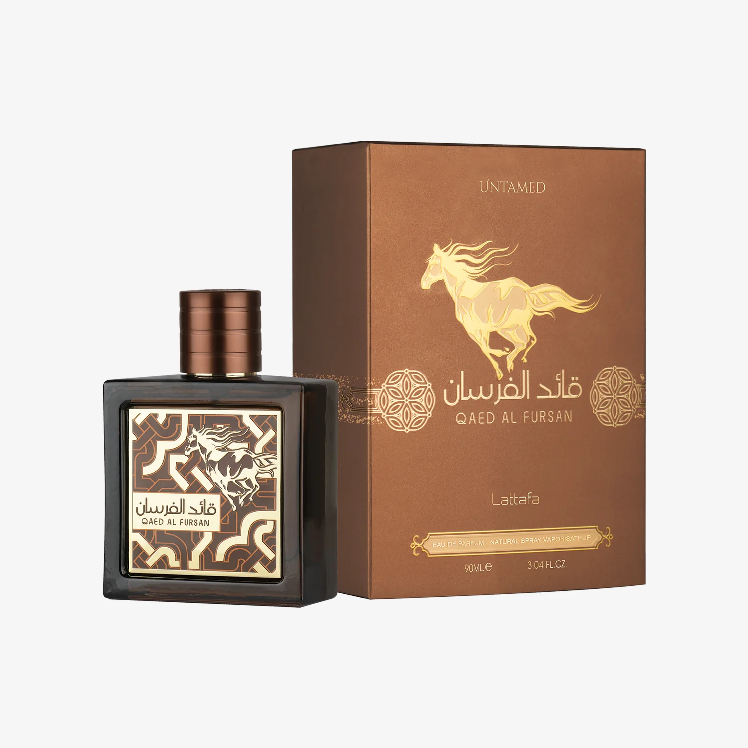 Qaed al Fursan Untamed Eau de Parfum 3.04 oz. with box Click to open in modal