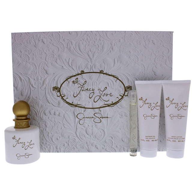 Fancy Love by Jessica Simpson for Women - 4 Pc Gift Set Click to open in modal