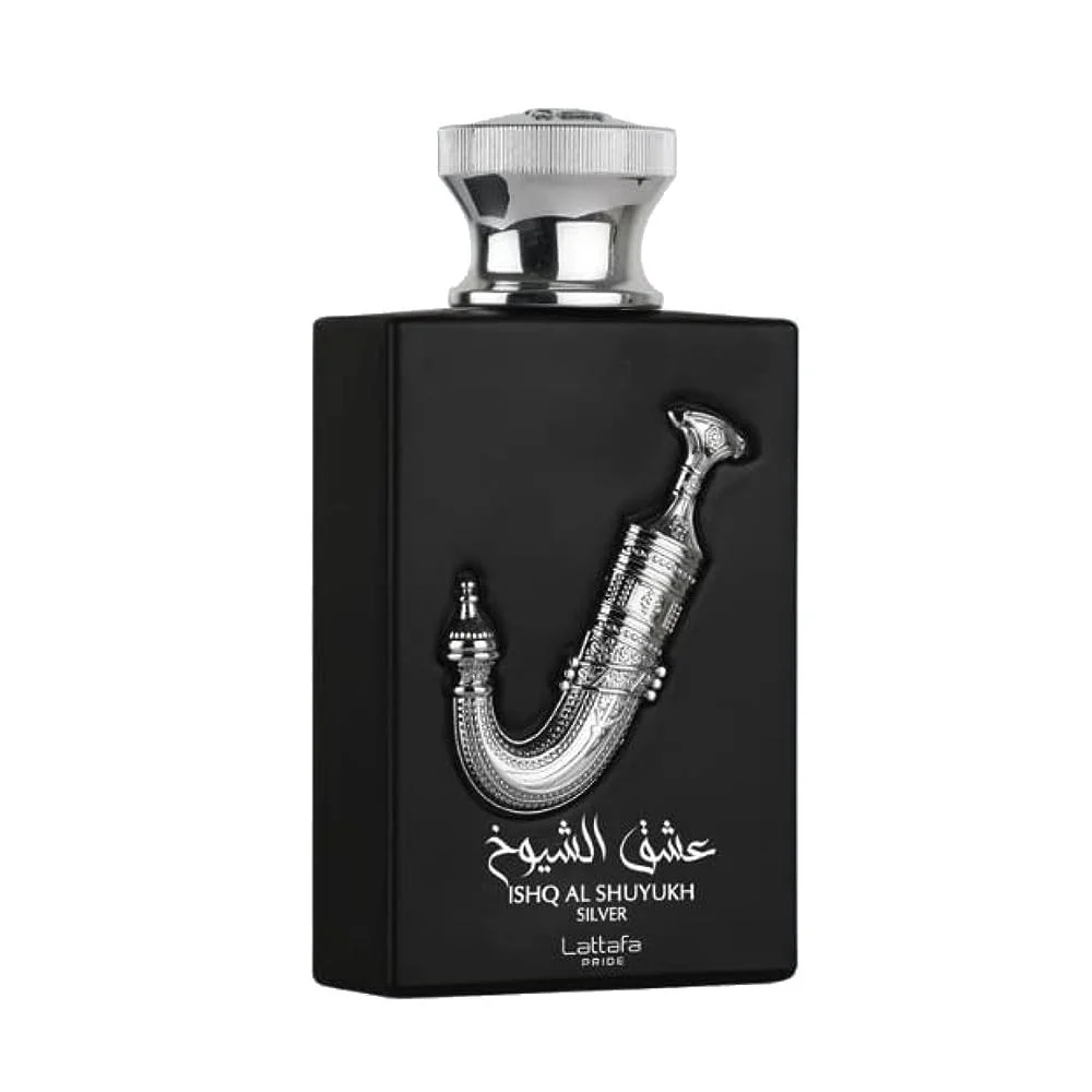 Ishq Al Shuyukh Silver Eau de Parfum 3.4 oz. Click to open in modal