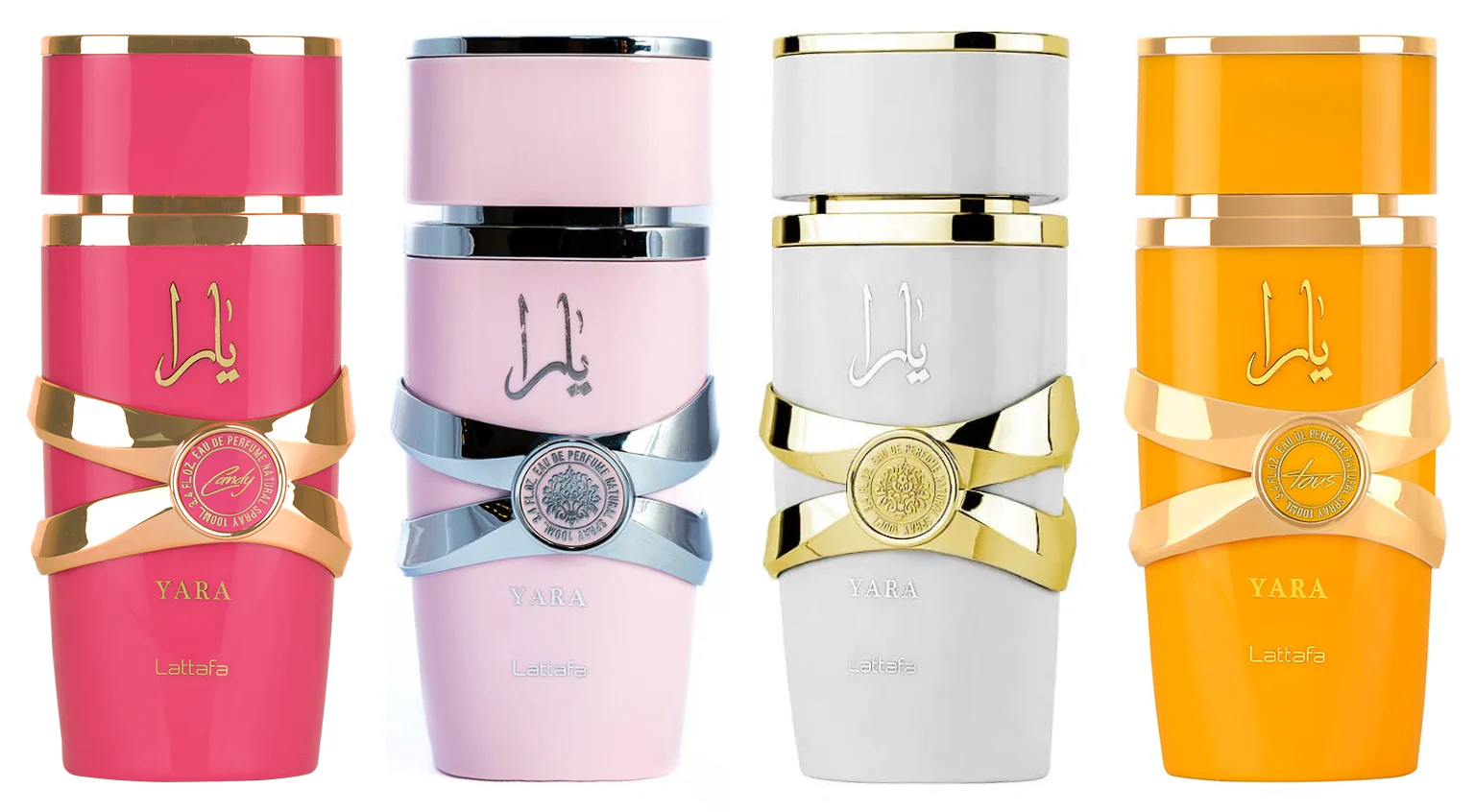 Yara 4 Piece Gift Set each 0.85 oz. (includes Yara, Yara Moi, Yara Tous, and Yara Candy) Click to open in modal