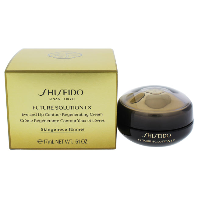 Future Solution LX Eye and Lip Contour Regenerating Cream by Shiseido for Unisex - 0.61 oz Cream Click to open in modal