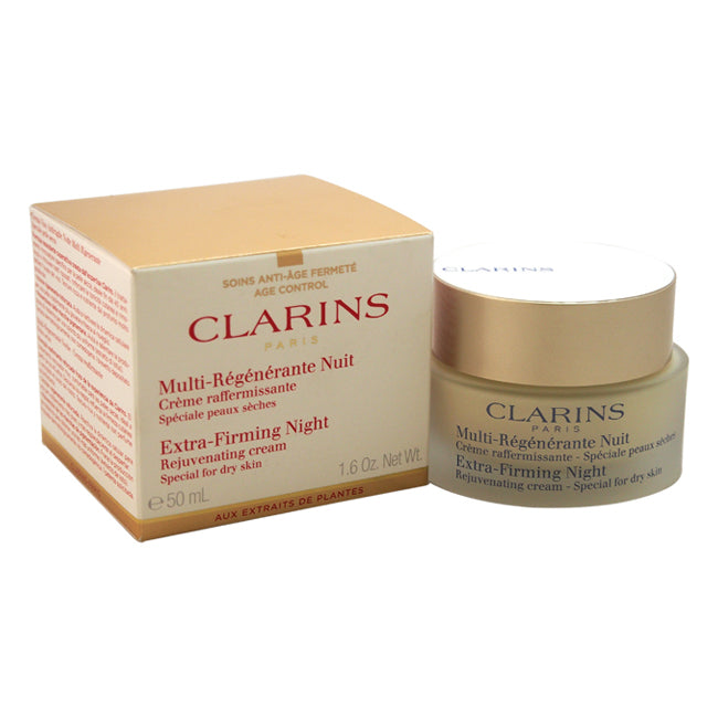 Extra Firming Night Cream - Dry Skin by Clarins for Unisex - 1.7 oz Firming Cream Click to open in modal