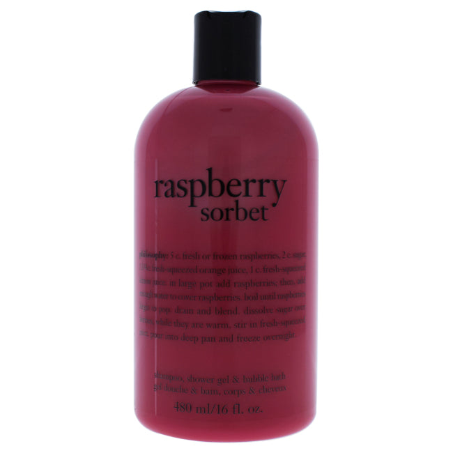 Raspberry Sorbet Shampoo, Bath & Shower Gel by Philosophy for Unisex - 16 oz Shower Gel Click to open in modal