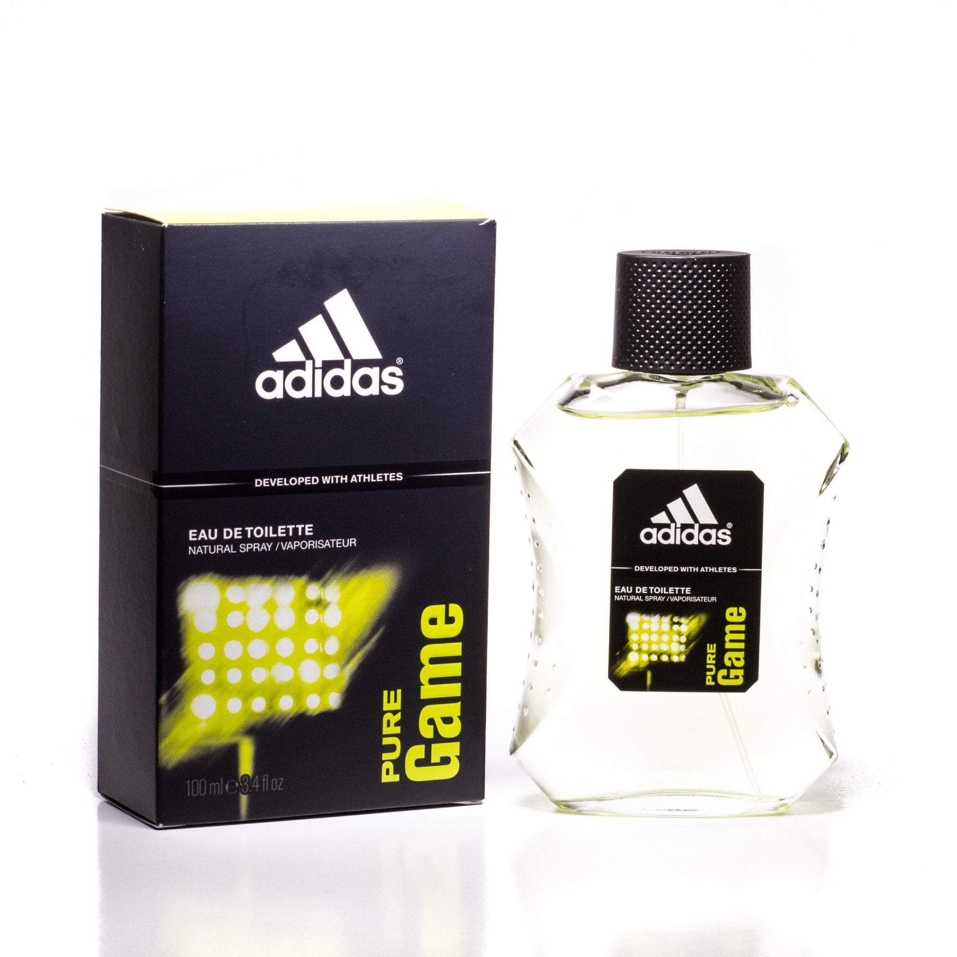 Pure Game Eau de Toilette Spray for Men by Adidas 3.4 oz. Click to open in modal