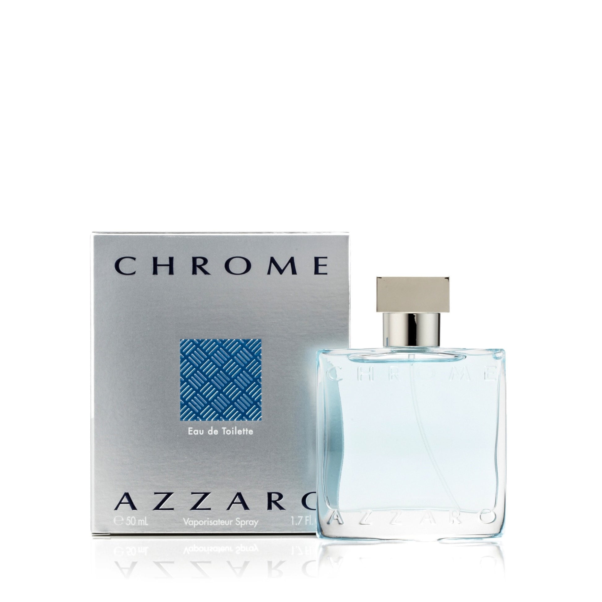 Chrome Eau de Toilette Spray for Men by Azzaro 1.7 oz. Click to open in modal