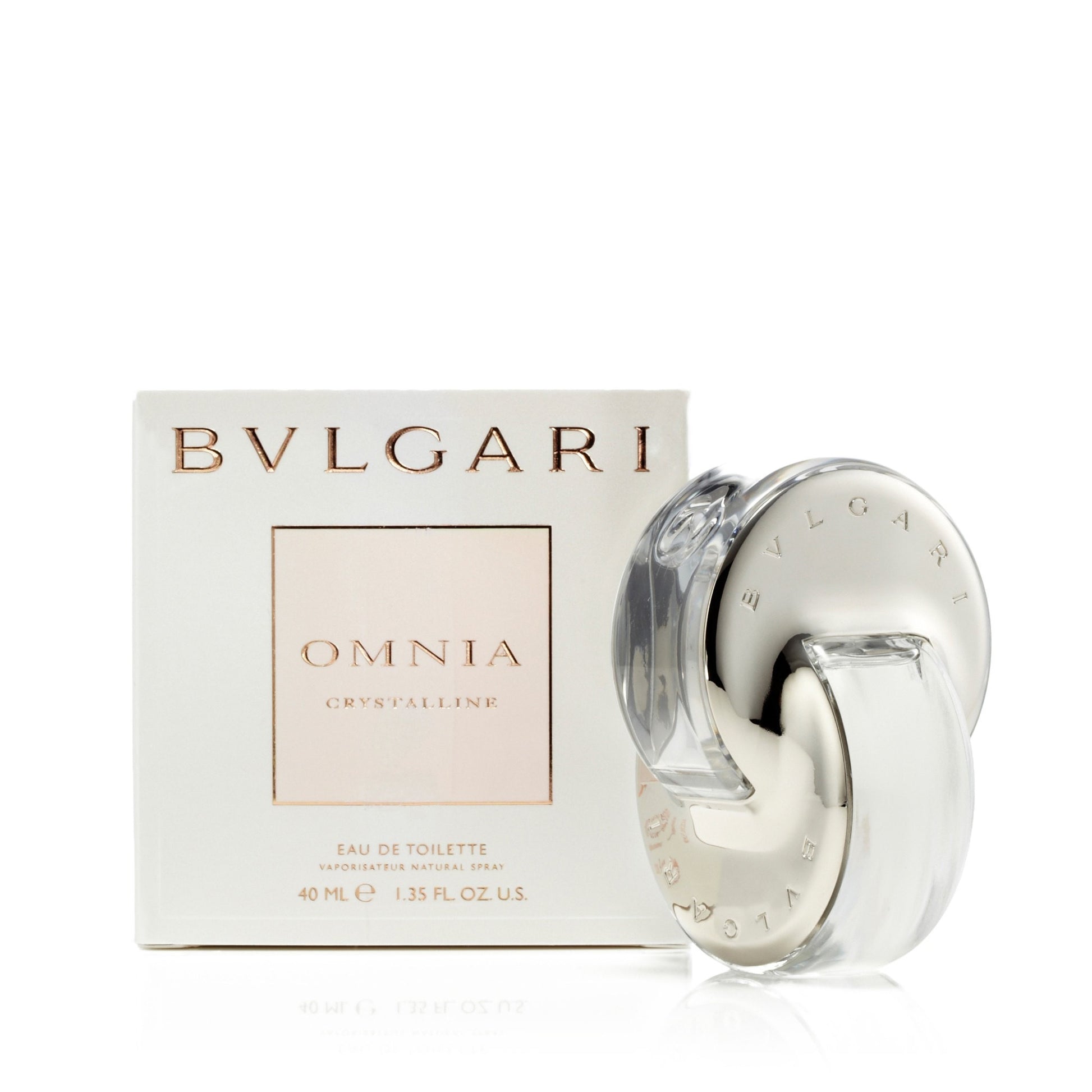 Omnia Crystalline Eau de Toilette Spray for Women by Bvlgari 1.3 oz. Click to open in modal