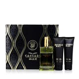 Man Set Cologne, After Shave and Body Wash for Men by Caesar's 4.0 oz.
