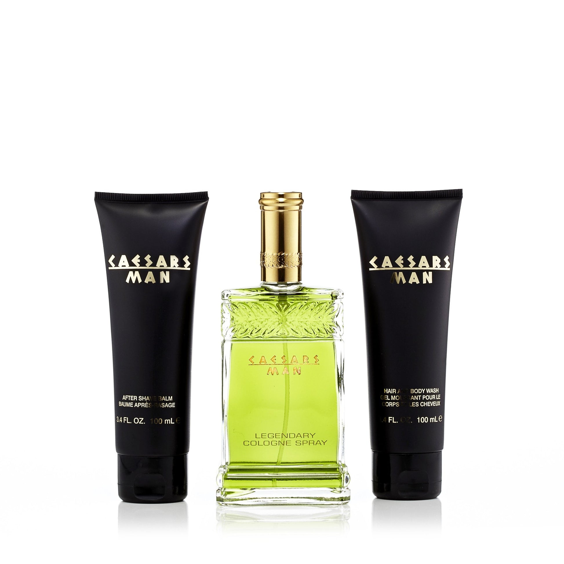 Man Set Cologne, After Shave and Body Wash for Men by Caesar's 4.0 oz. Click to open in modal