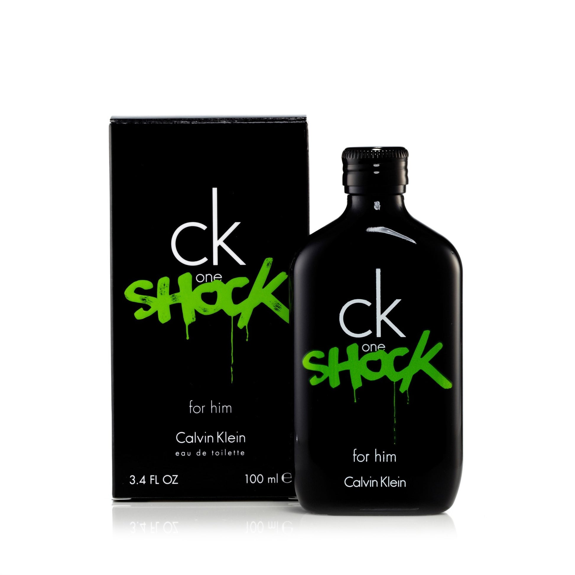 CK One Shock Eau de Toilette Spray for Men by Calvin Klein 3.4 oz. Click to open in modal