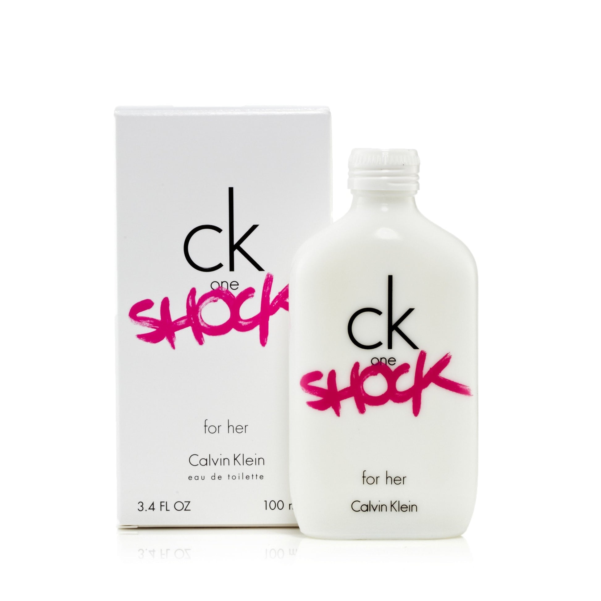 CK One Shock Eau de Toilette Spray for Women by Calvin Klein 3.4 oz. Click to open in modal