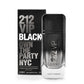 212 Vip Black Eau de Parfum Spray for Men by Carolina Herrera 1.7 oz.