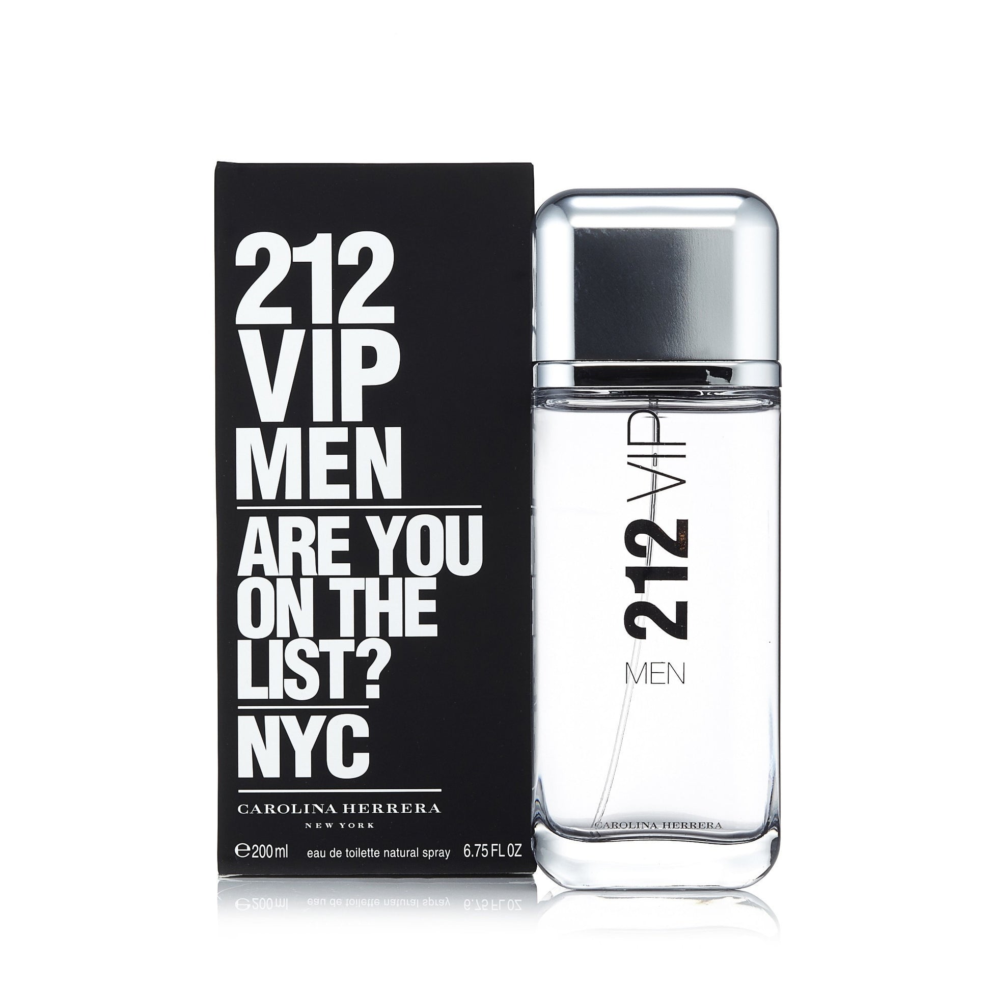 212 Vip Men Eau de Toilette Spray for Men by Carolina Herrera 6.8 oz. Click to open in modal