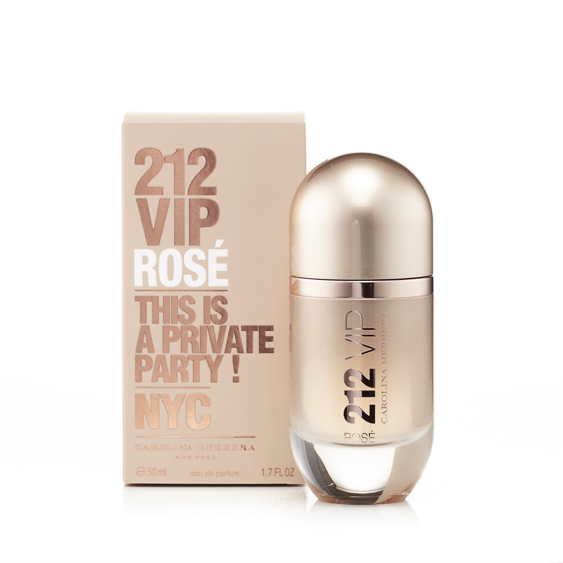 212 Vip Rose Eau de Parfum Spray for Women by Carolina Herrera 1.7 oz. Click to open in modal
