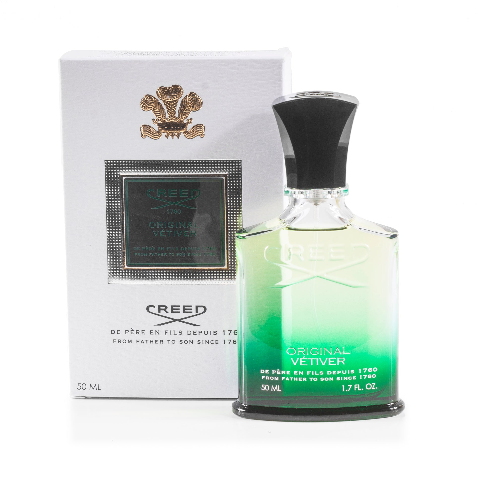 Original Vetiver Eau de Parfum Spray for Men by Creed 1.7 oz. Click to open in modal