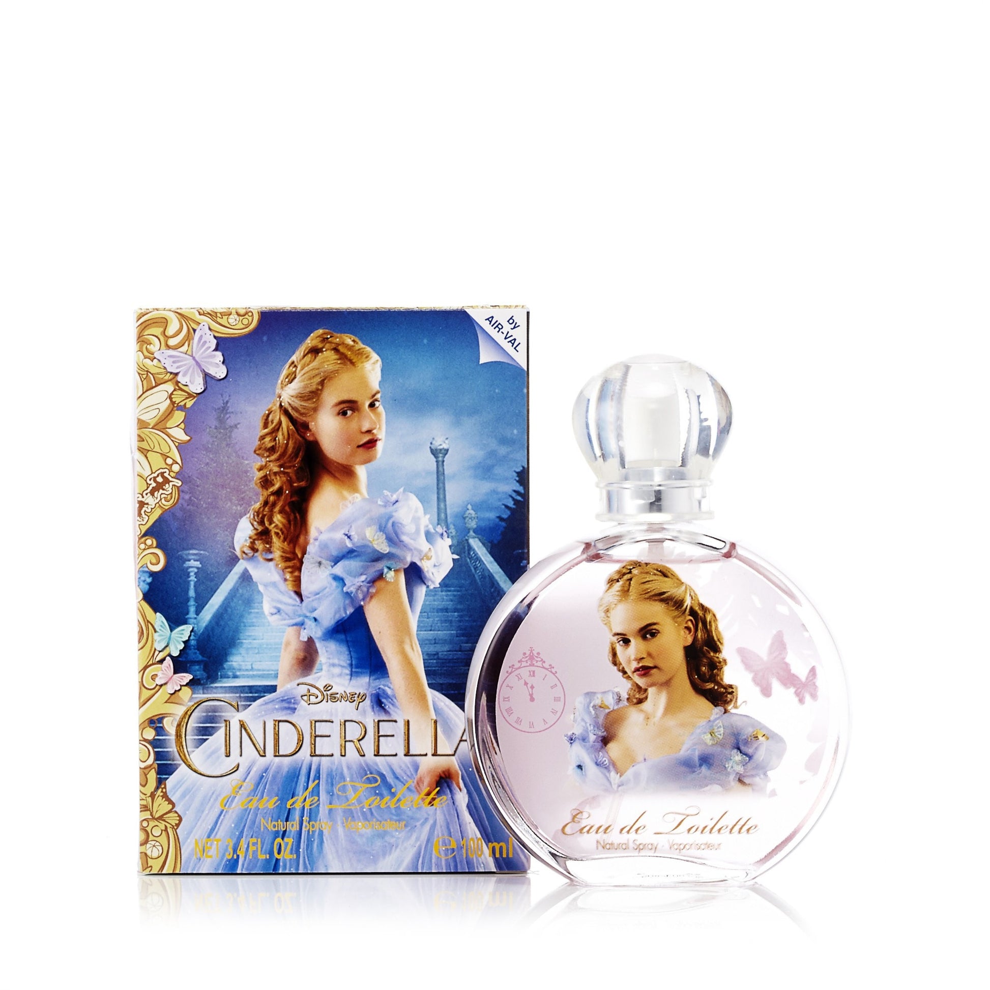 Cinderella Eau de Toilette Spray for Girls by Disney 3.4 oz. Click to open in modal