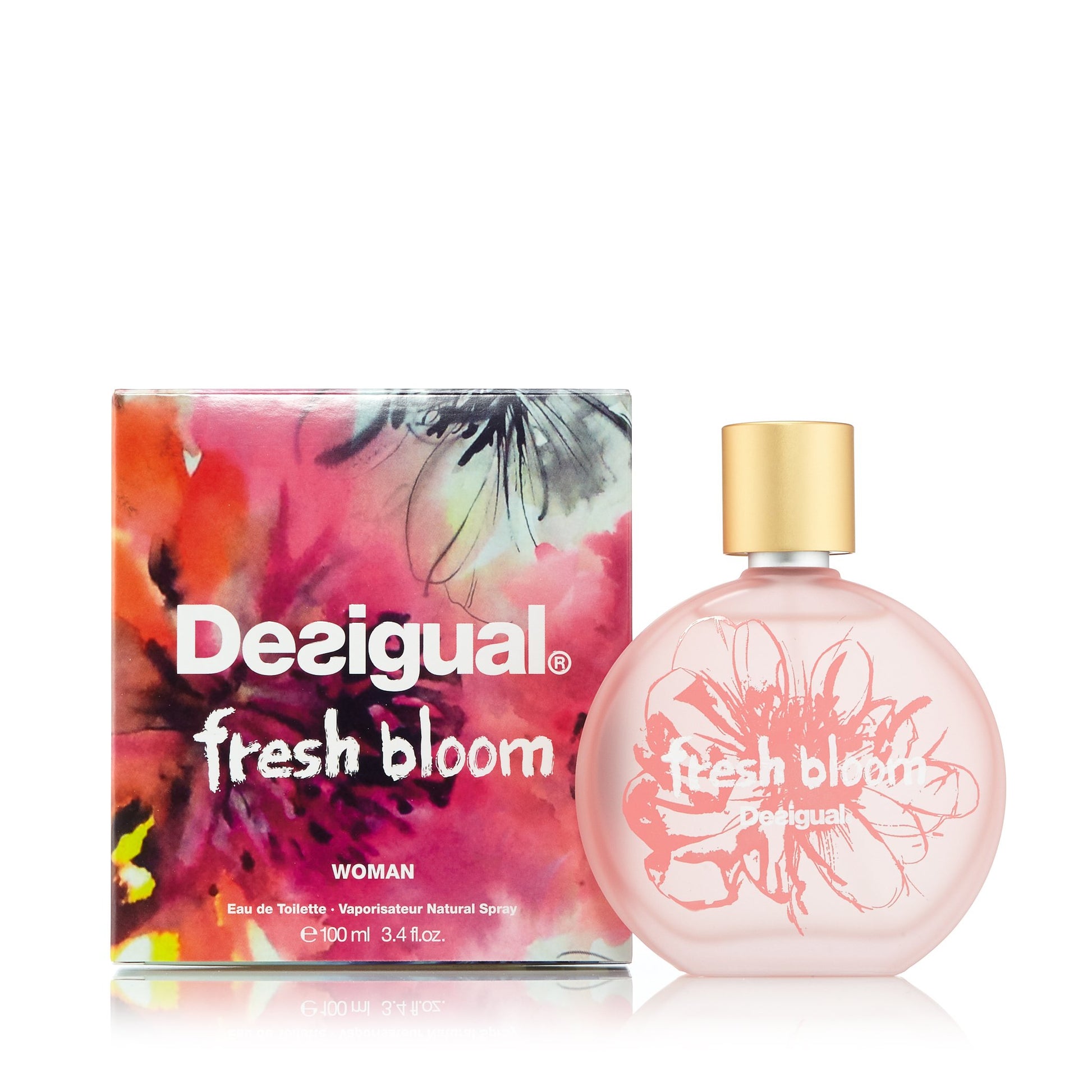 Desigual Fresh Bloom Eau de Toilette Spray for Women 3.4 oz. Click to open in modal