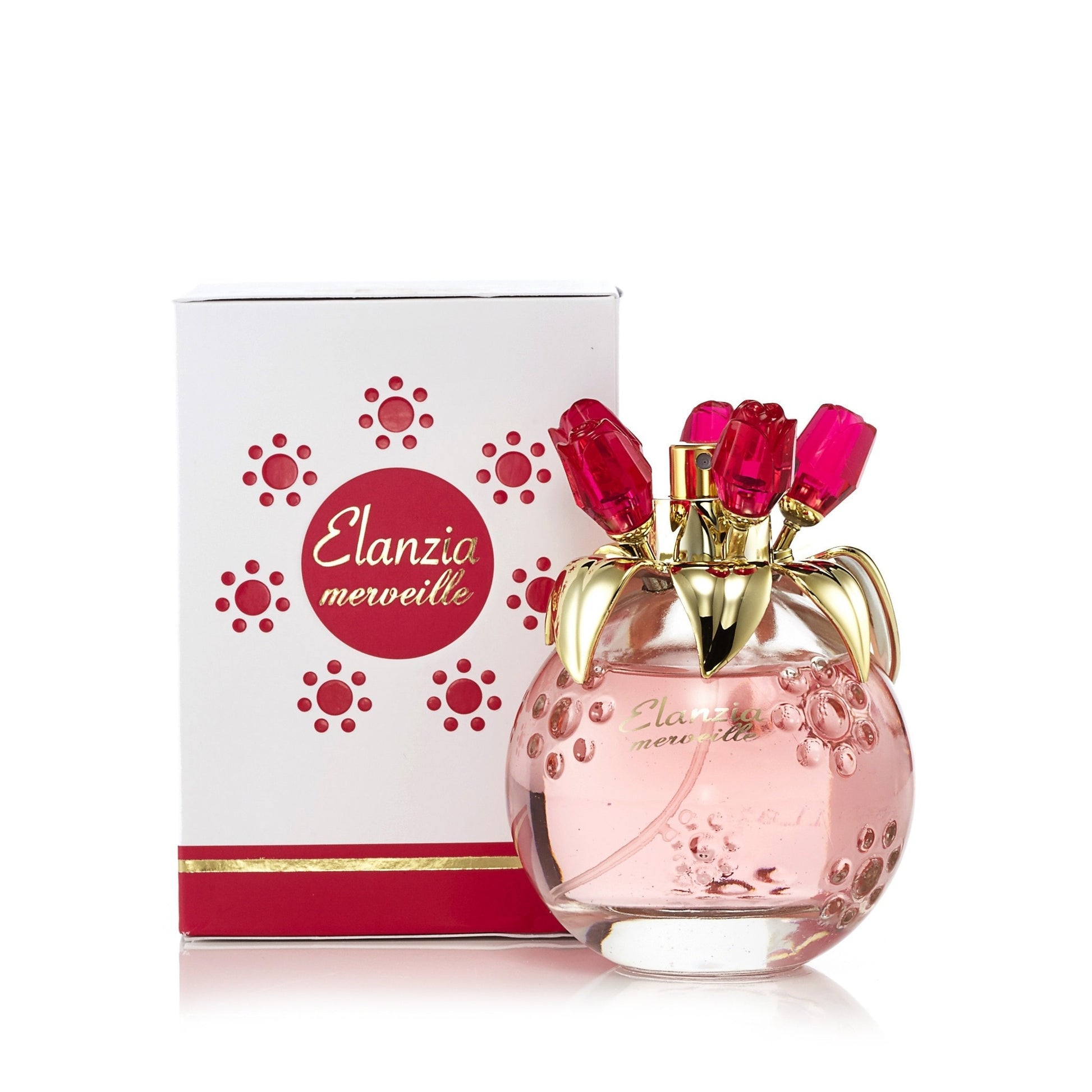 Elanzia Mervielle Pink Eau de Parfum Spray for Women 3.3 oz. Click to open in modal