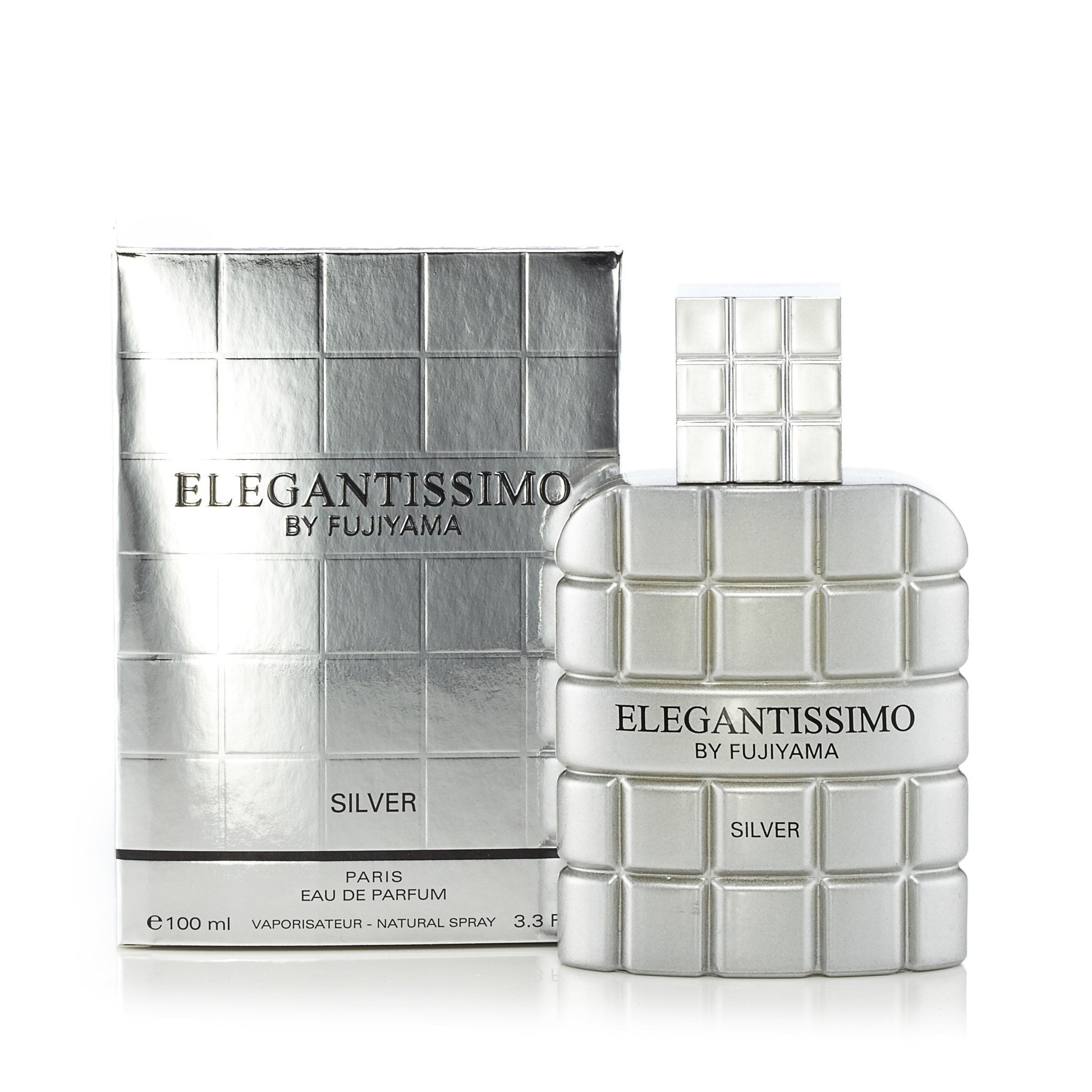 Elegantissimo Silver Eau de Parfum Spray for Men 3.3 oz. Click to open in modal