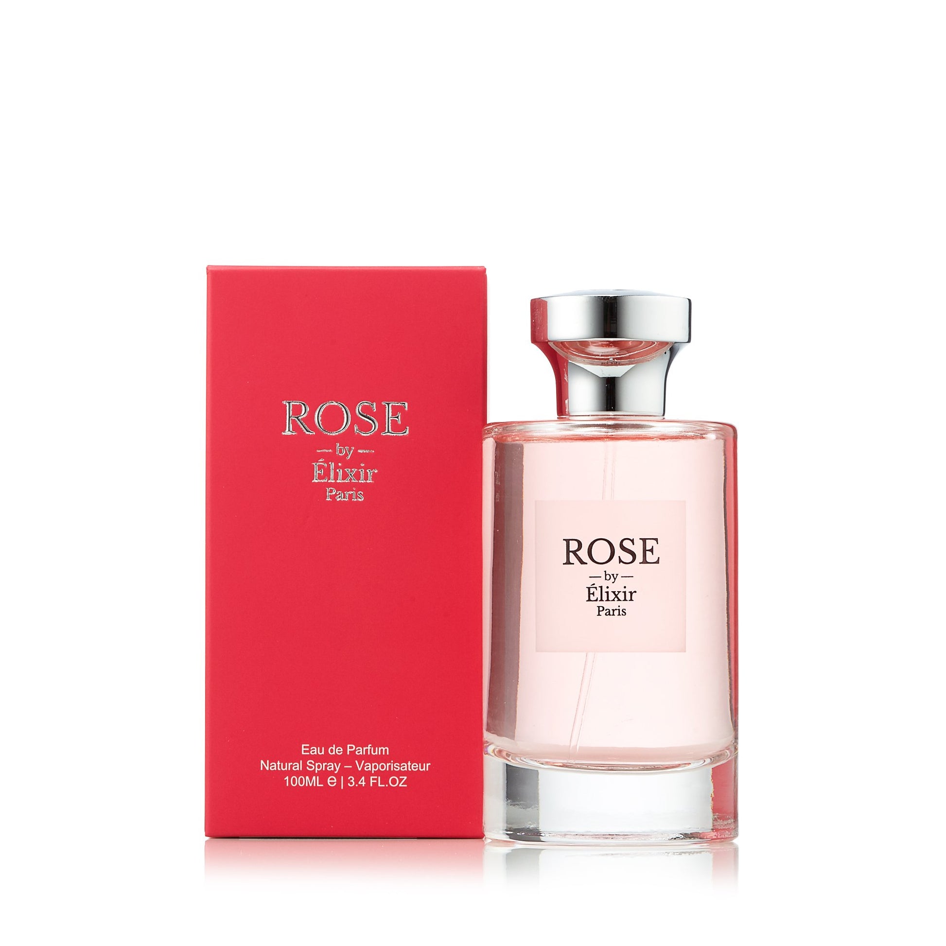 Rose Eau de Parfum Spray for Women by Elixir Paris 3.4 oz. Click to open in modal