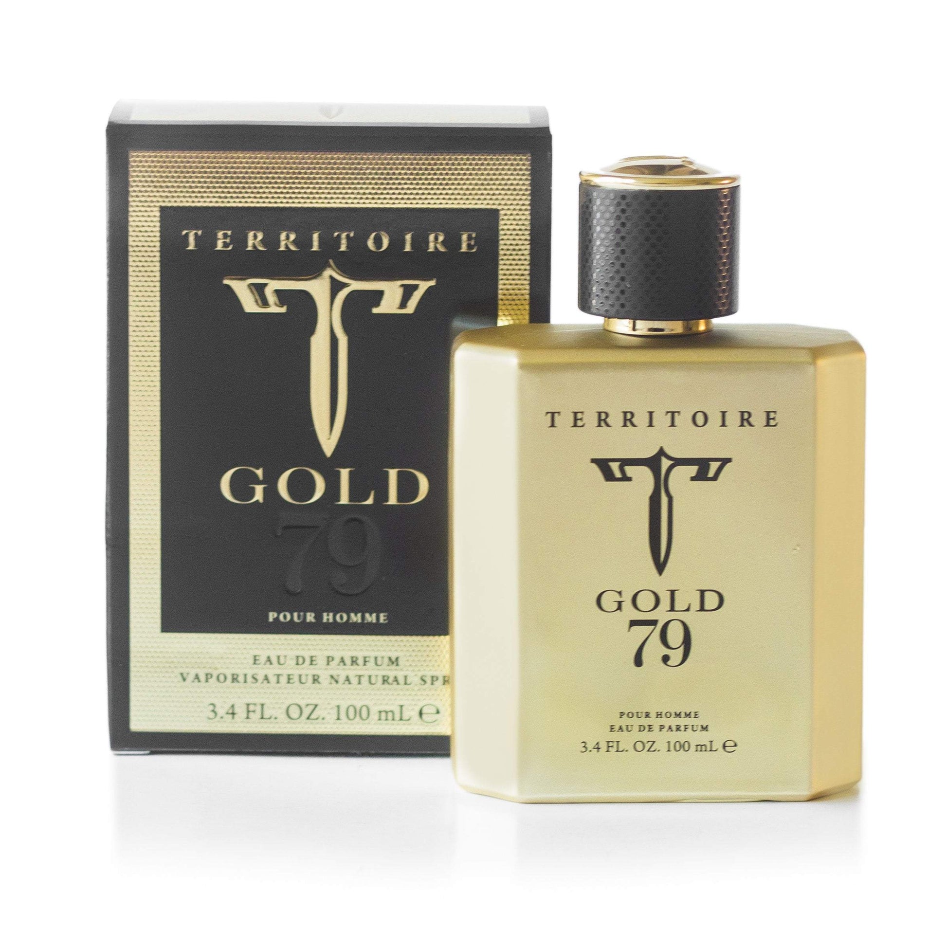 Territoire Gold 79 Eau de Parfum Spray for Men 3.4 oz. Click to open in modal